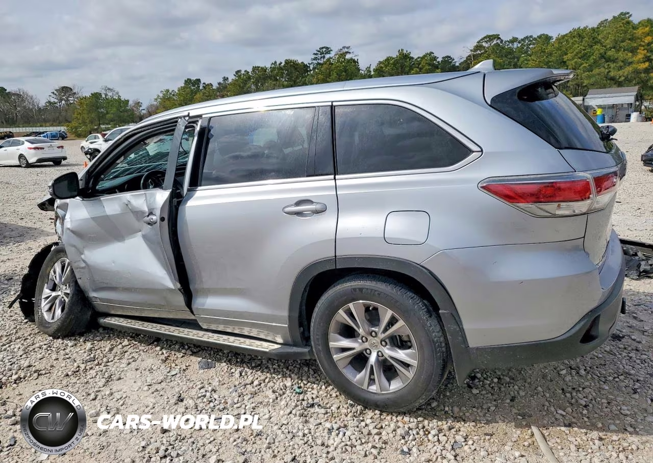2015 Toyota Highlander Xle VIN:5TDKKRFHXFS105364 - 2