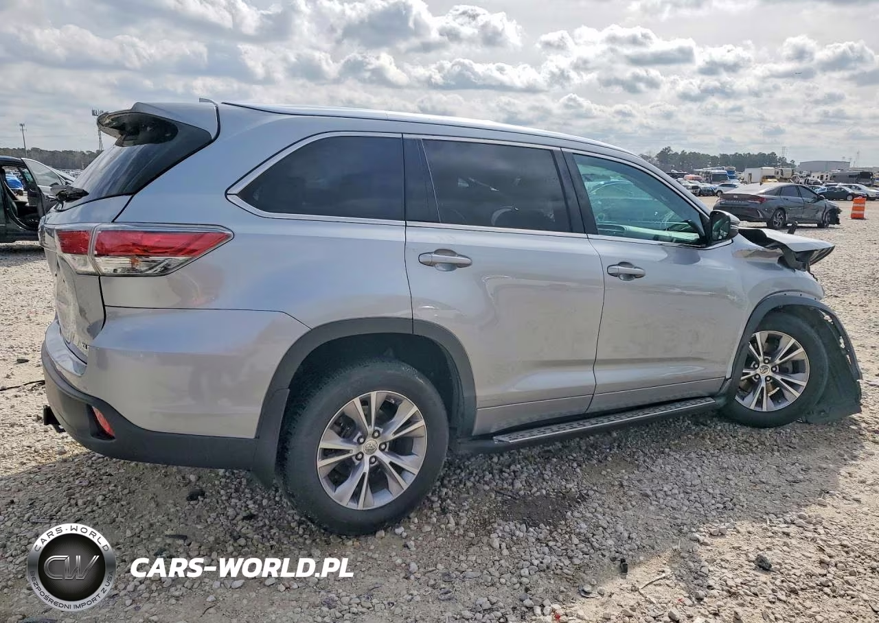 2015 Toyota Highlander Xle VIN:5TDKKRFHXFS105364 - 3