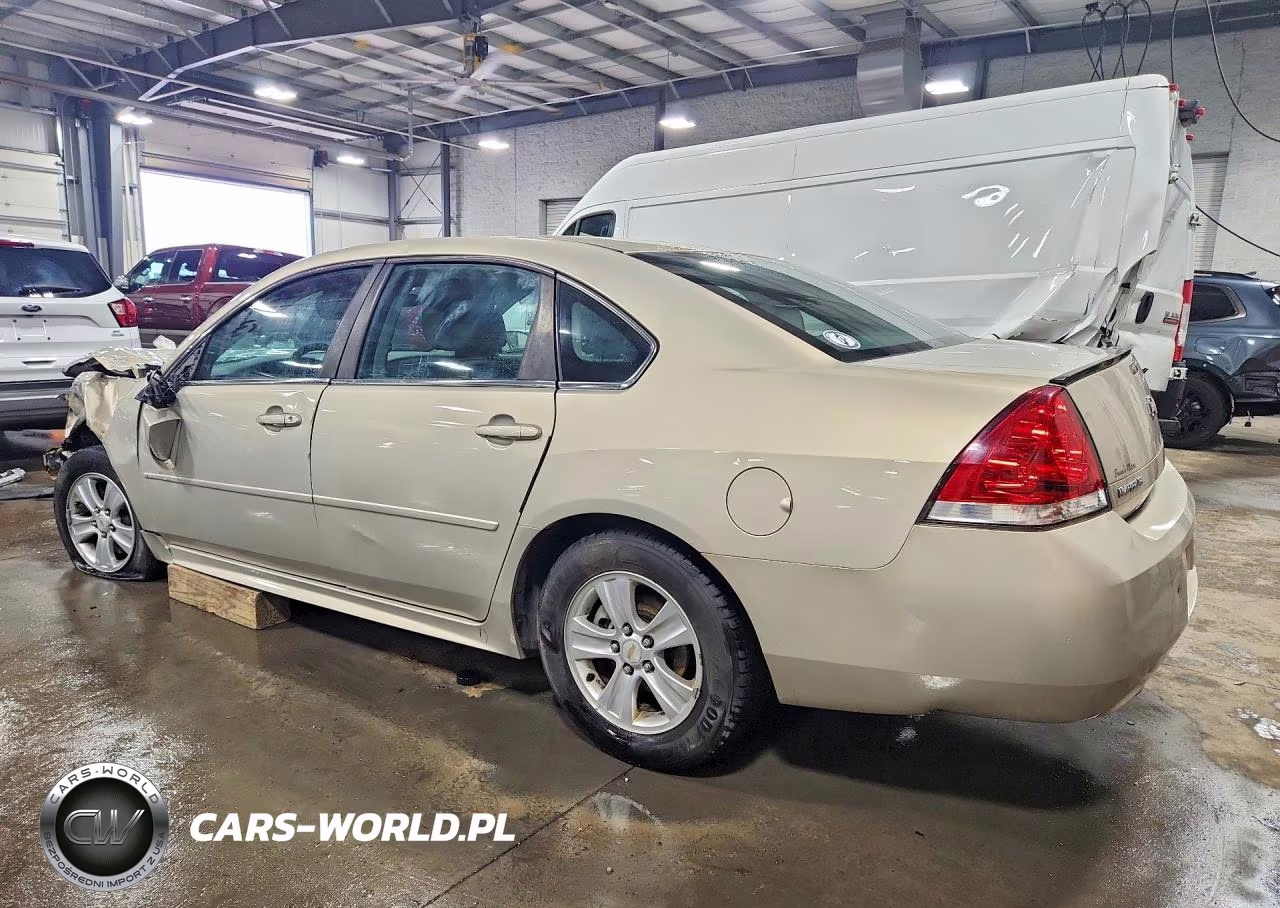 2012 Chevrolet Impala Ls VIN:2G1WF5E31C1299671 - 2