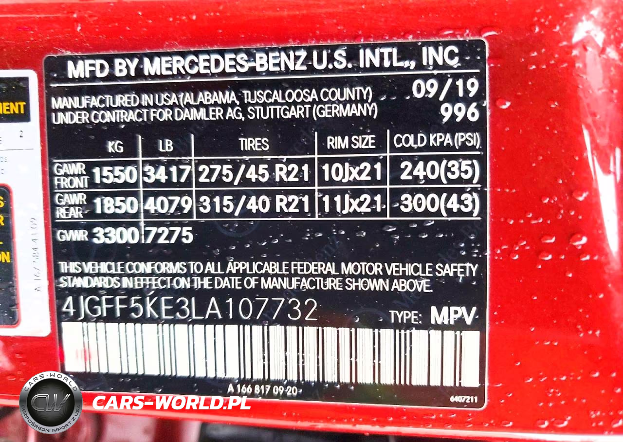 2020 Mercedes-Benz Gls 450 4Matic VIN:4JGFF5KE3LA107732 - 13