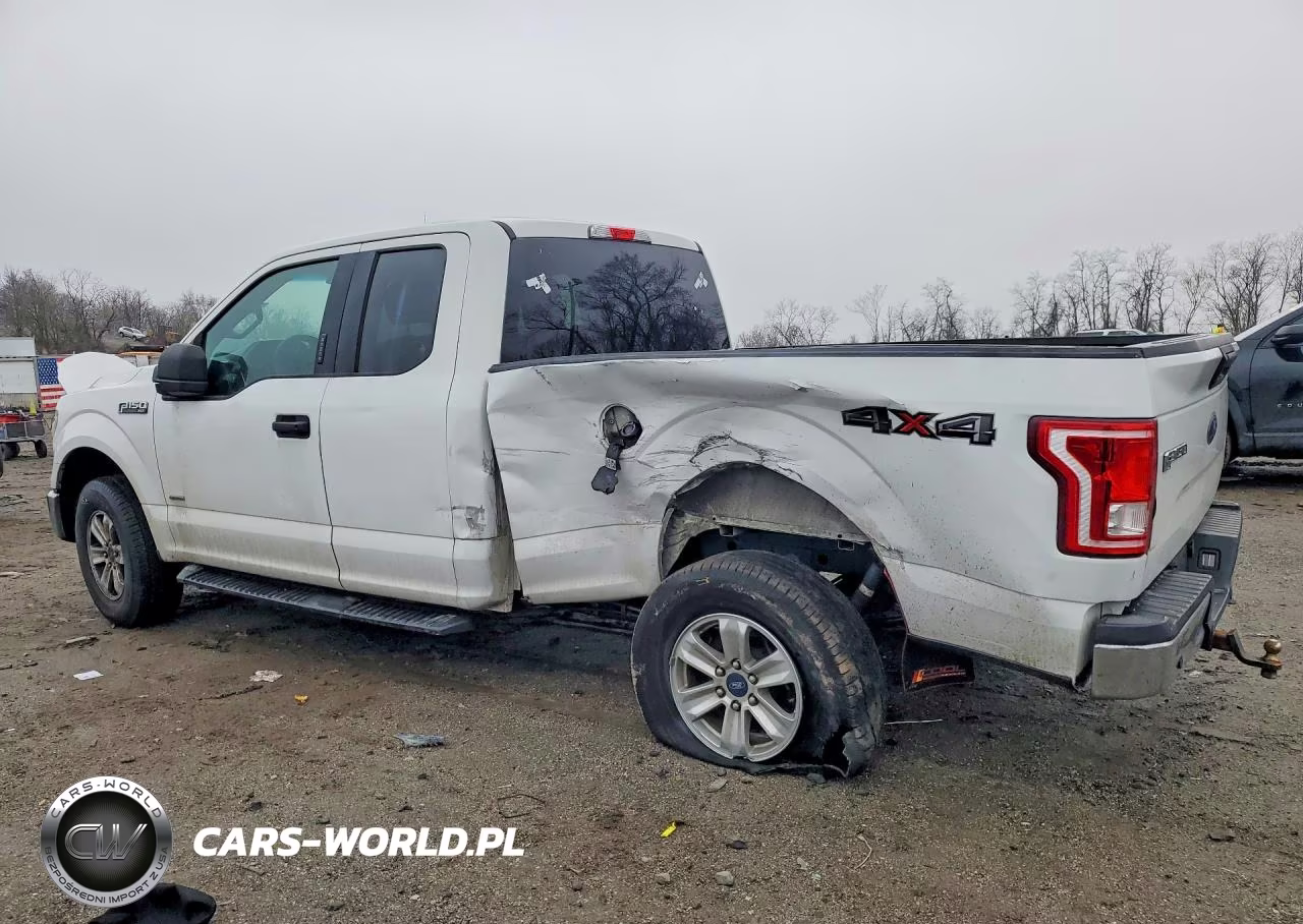 2017 Ford F150 Super Cab VIN:1FTFX1EG0HFA60919 - 2
