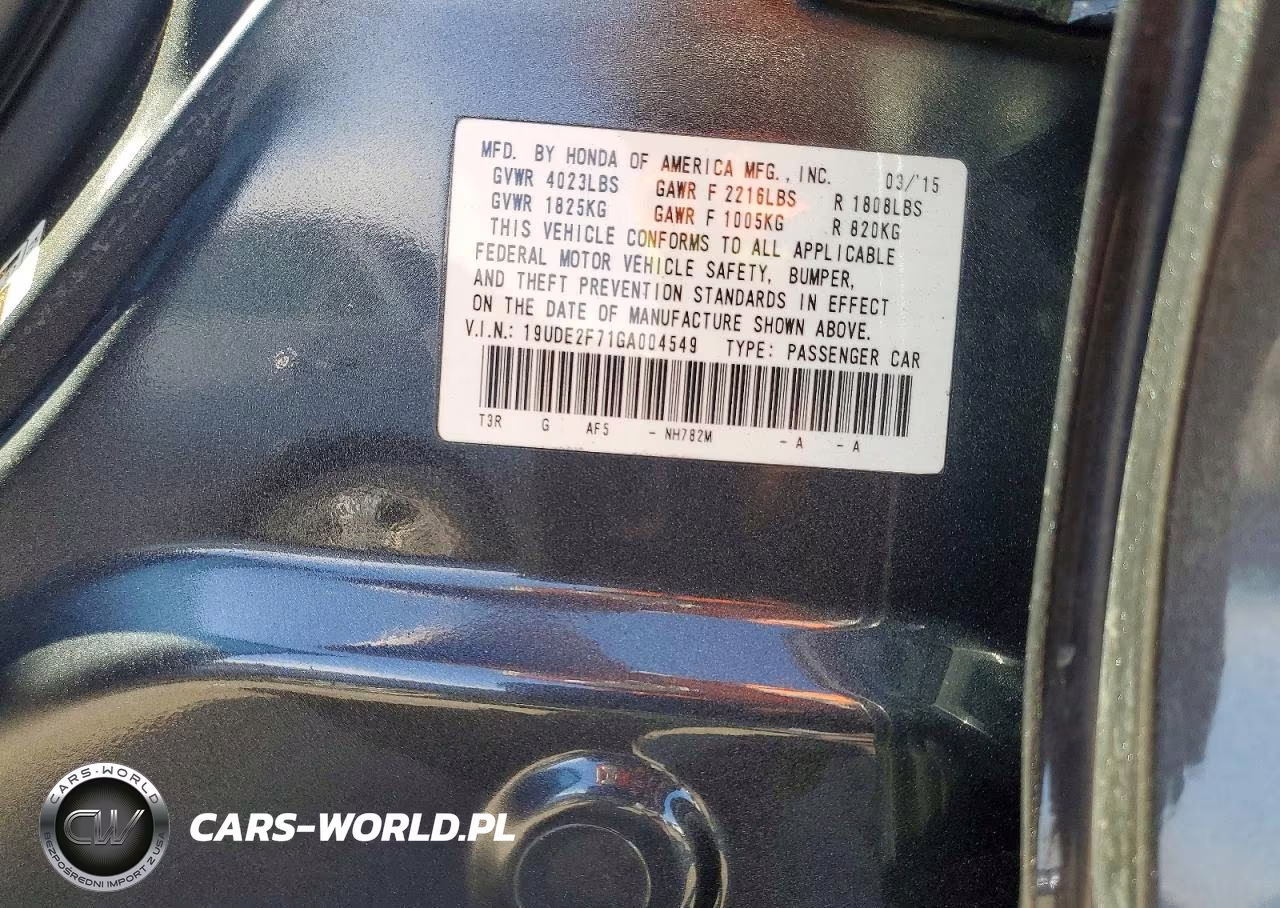 2016 Acura Ilx Premium VIN:19UDE2F71GA004549 - 12