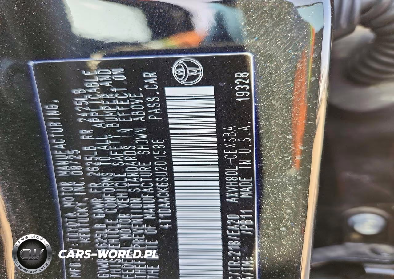 2025 Toyota Camry Se VIN:4T1DAACK6SU201586 - 13