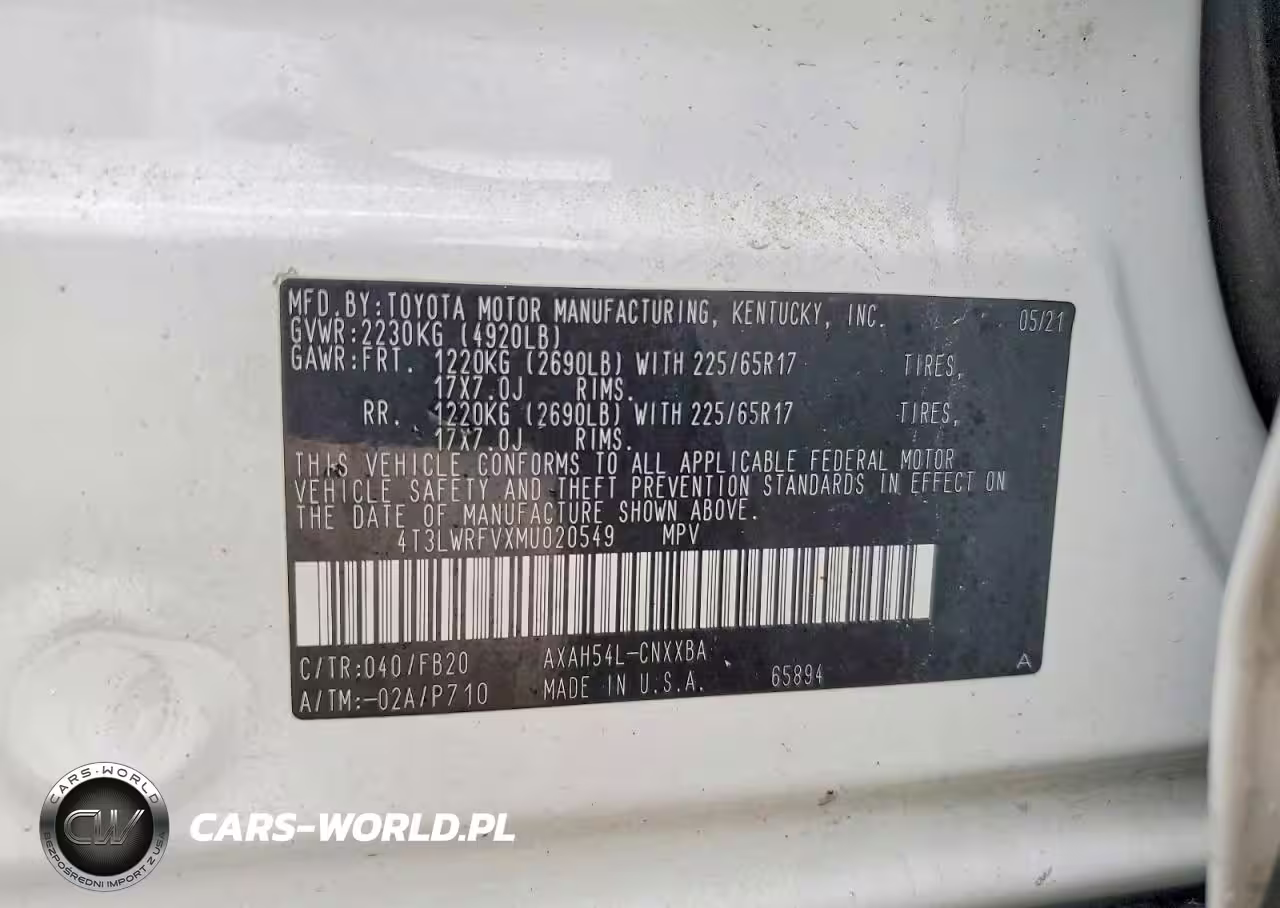 2021 Toyota Rav4 Hybrid VIN:4T3LWRFVXMU020549 - 13