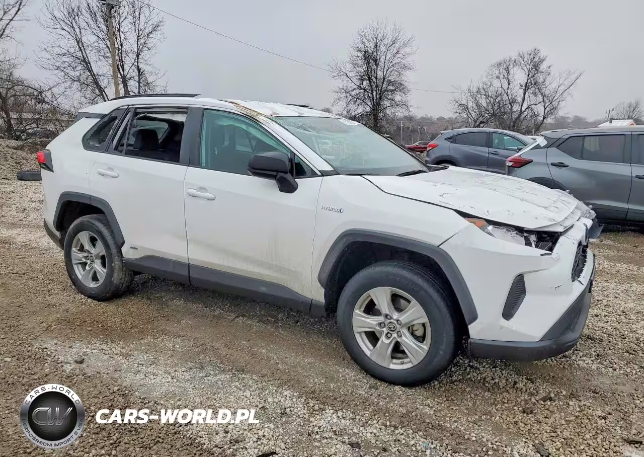 2021 Toyota Rav4 Hybrid VIN:4T3LWRFVXMU020549 - 4