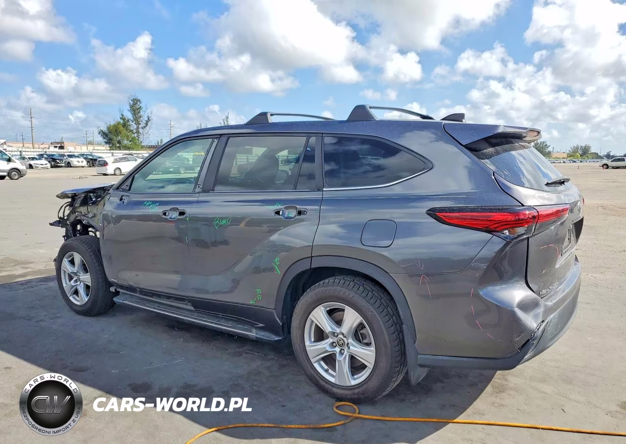 2023 Toyota Highlander Hybrid Le VIN:5TDBBRCH1PS567141 - 2