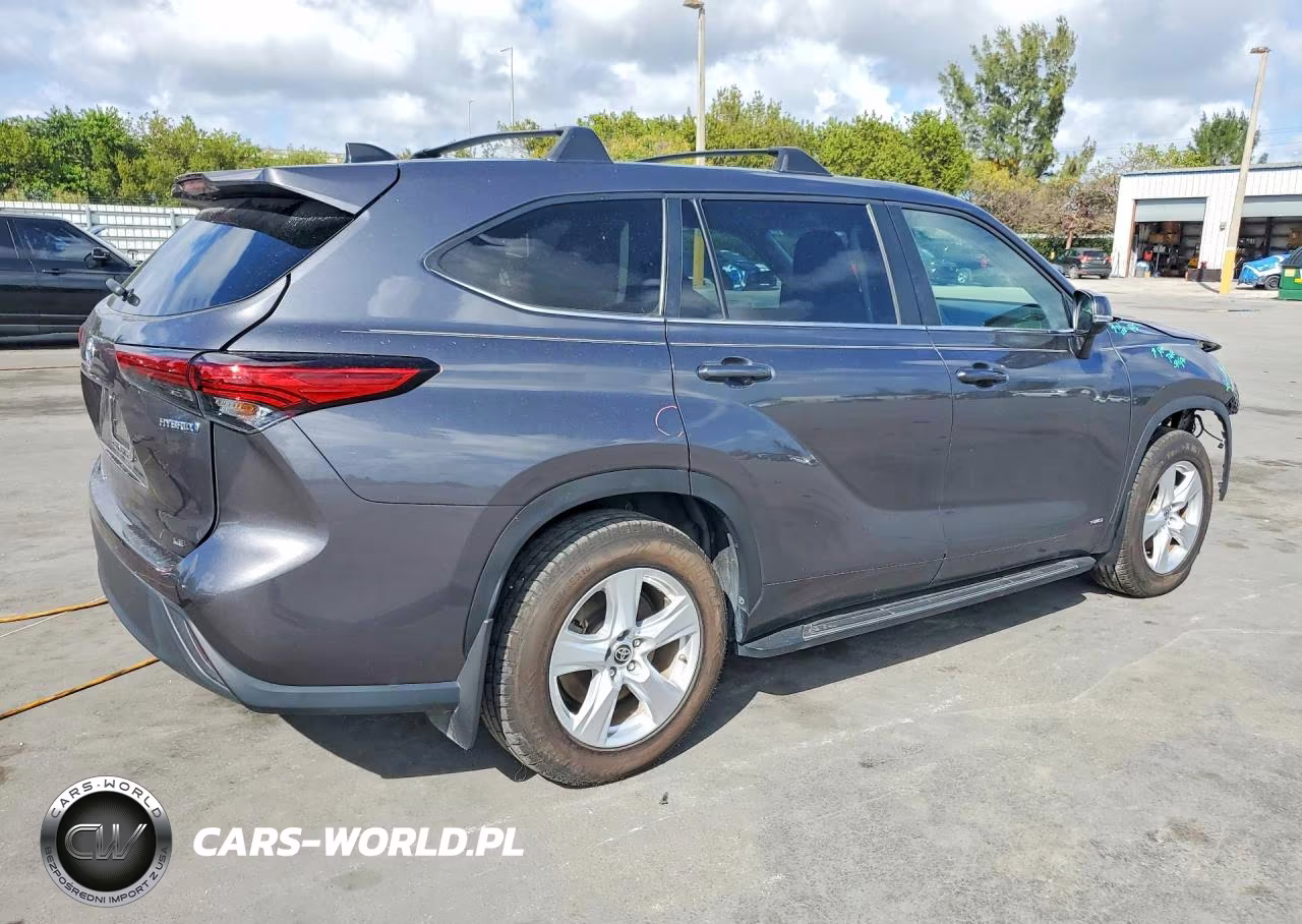 2023 Toyota Highlander Hybrid Le VIN:5TDBBRCH1PS567141 - 3