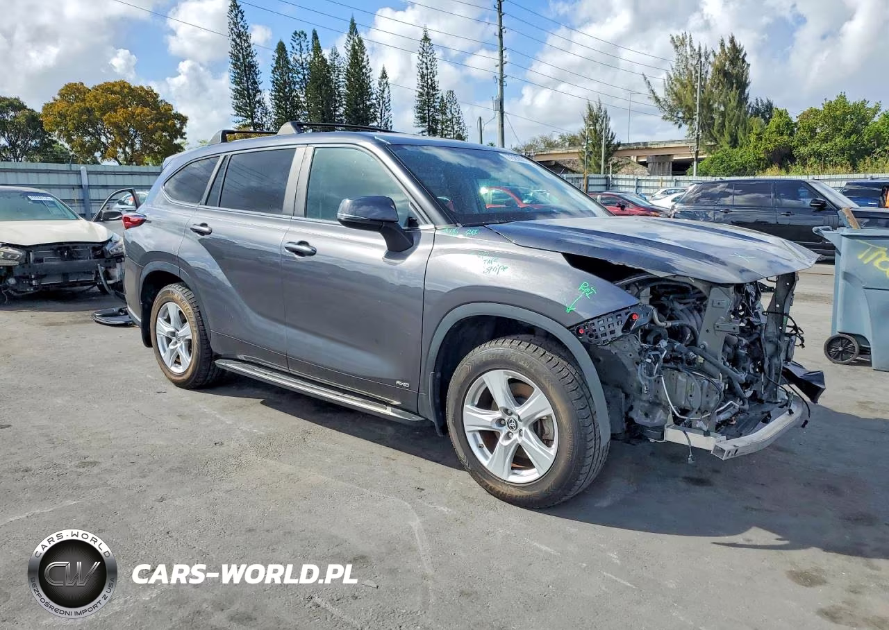 2023 Toyota Highlander Hybrid Le VIN:5TDBBRCH1PS567141 - 4