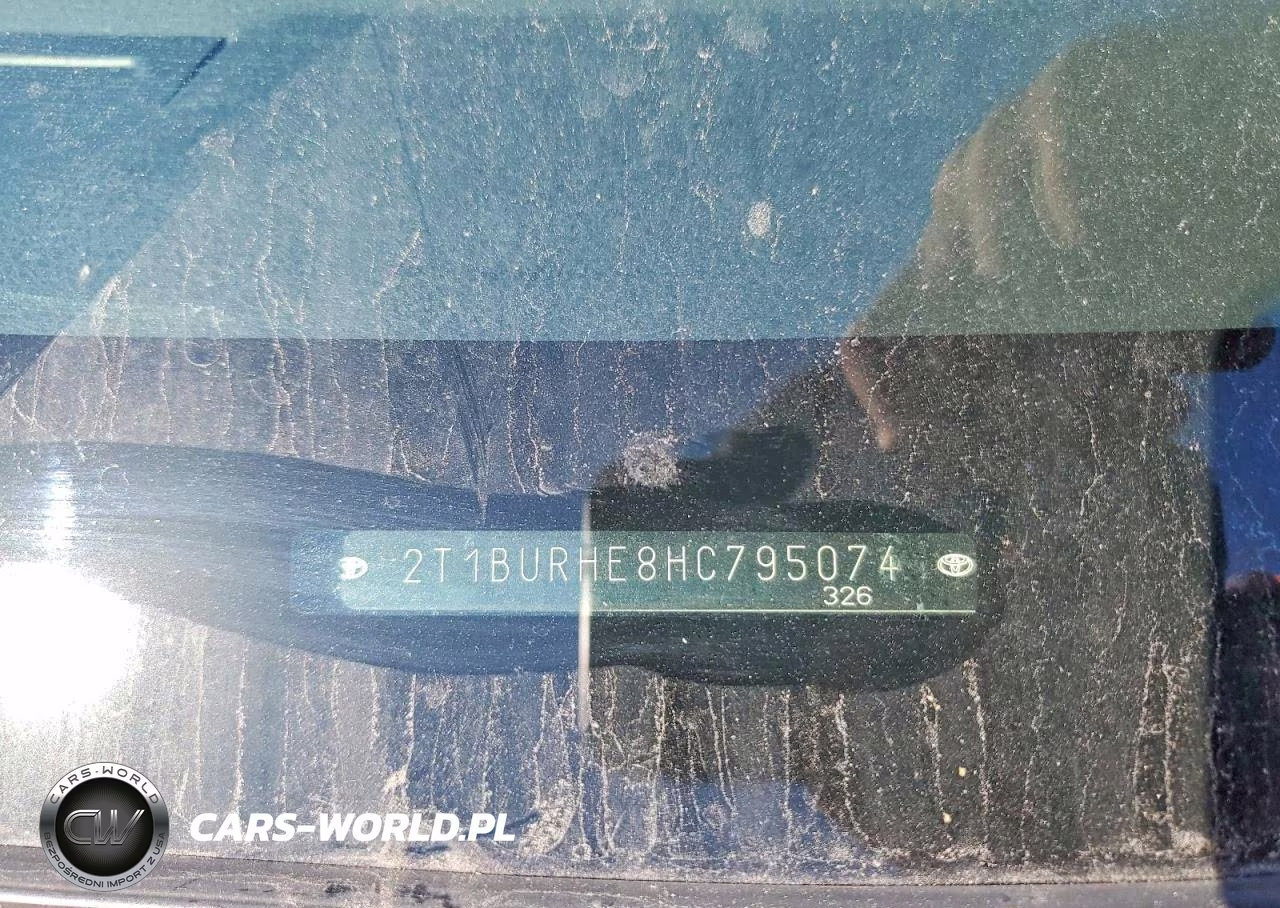 2017 Toyota Corolla L VIN:2T1BURHE8HC795074 - 12