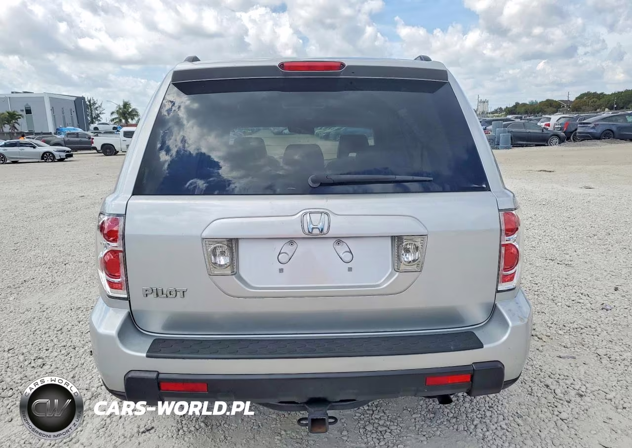 2007 Honda Pilot Exl VIN:5FNYF28627B042512 - 6