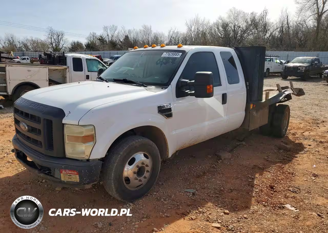 2008 Ford F350 Super Duty Flatbed Truck