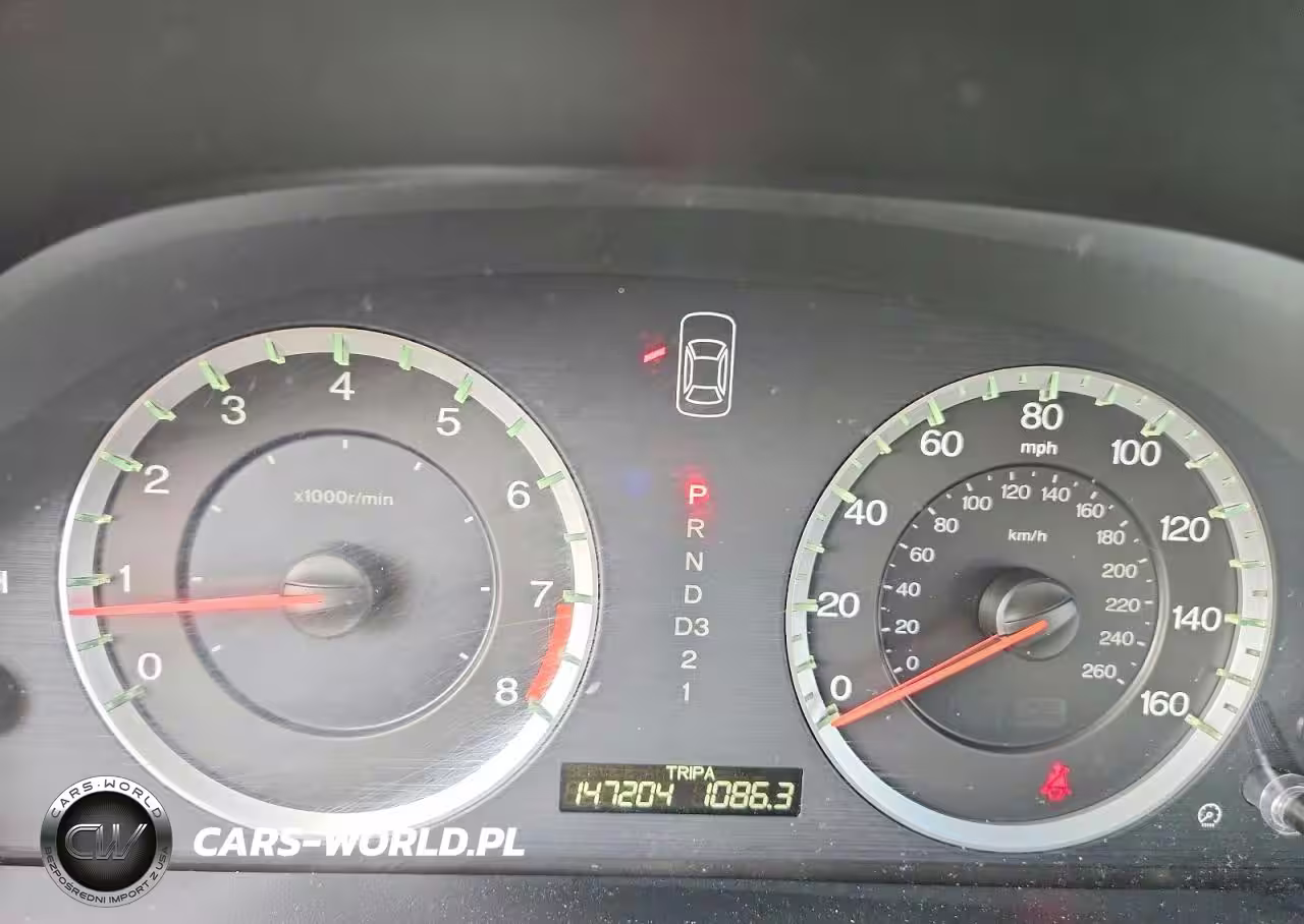 2008 Honda Accord Exl VIN:JHMCP26828C069640 - 9