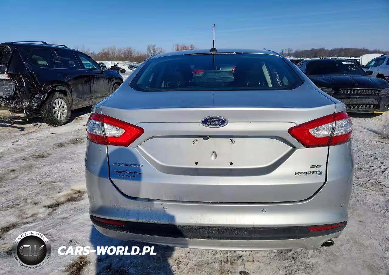 2016 Ford Fusion Se Hybrid VIN:3FA6P0LU4GR250779 - 6