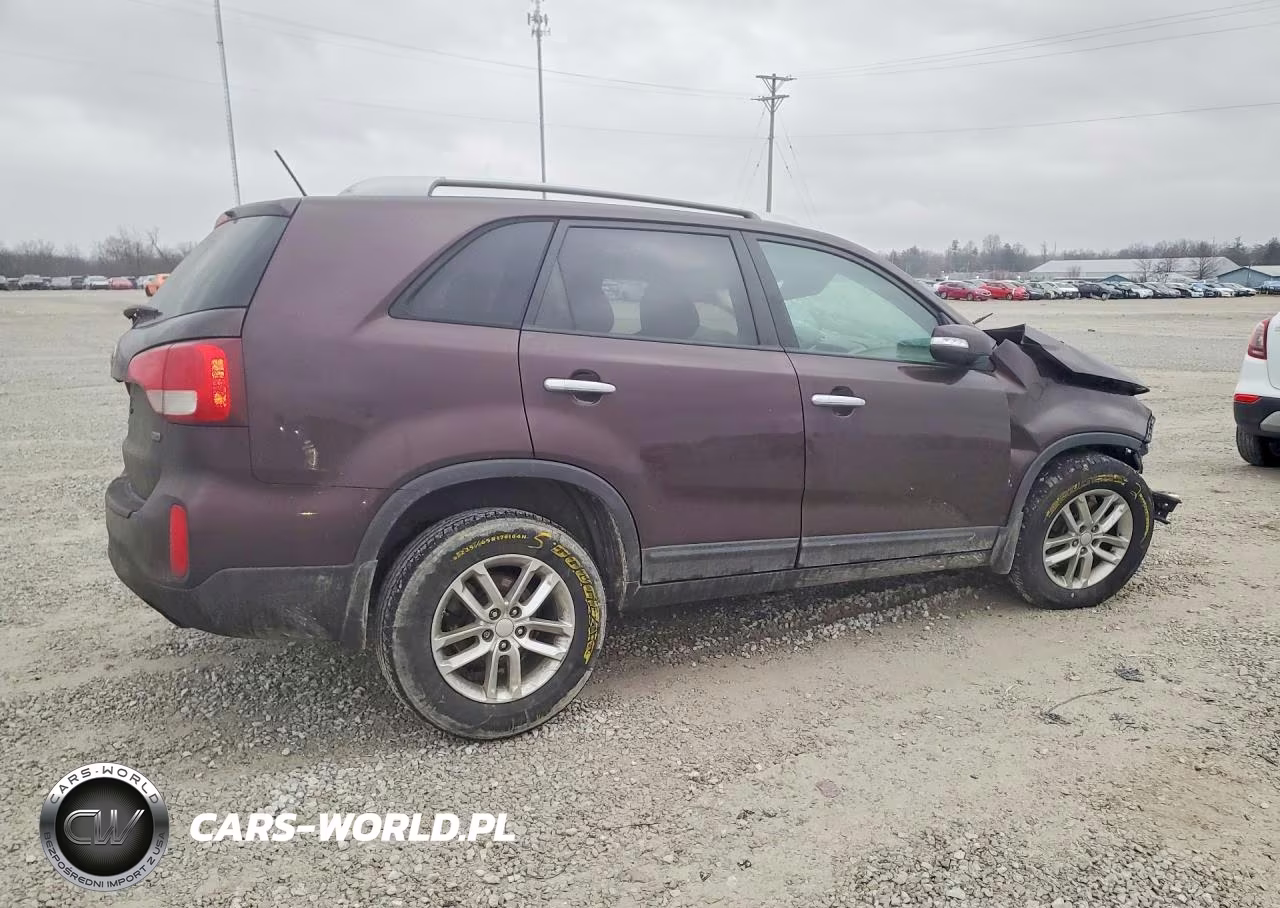 2014 Kia Sorento Lx VIN:5XYKT4A69EG452587 - 3