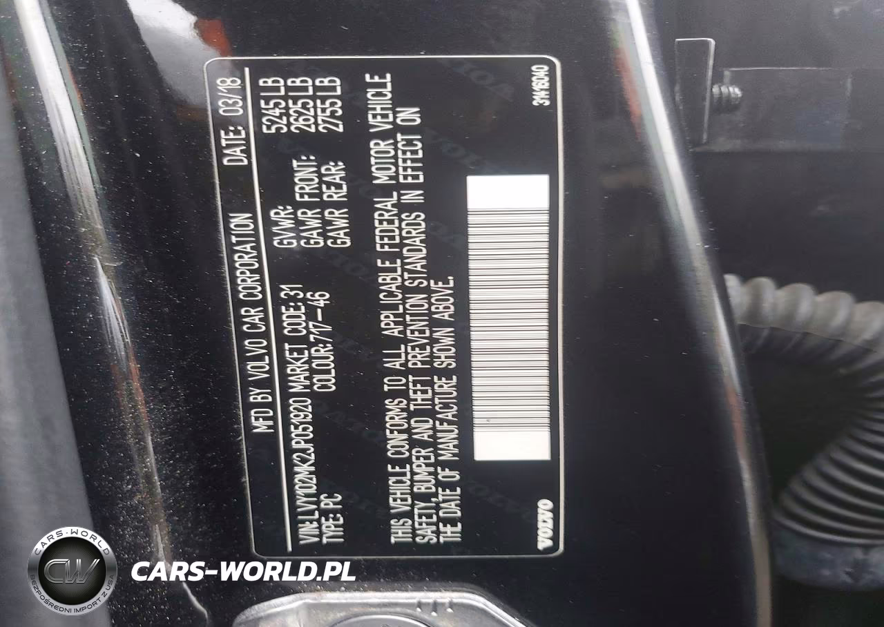 2018 Volvo S90 T5 Momentum VIN:LVY102MK2JP051920 - 12