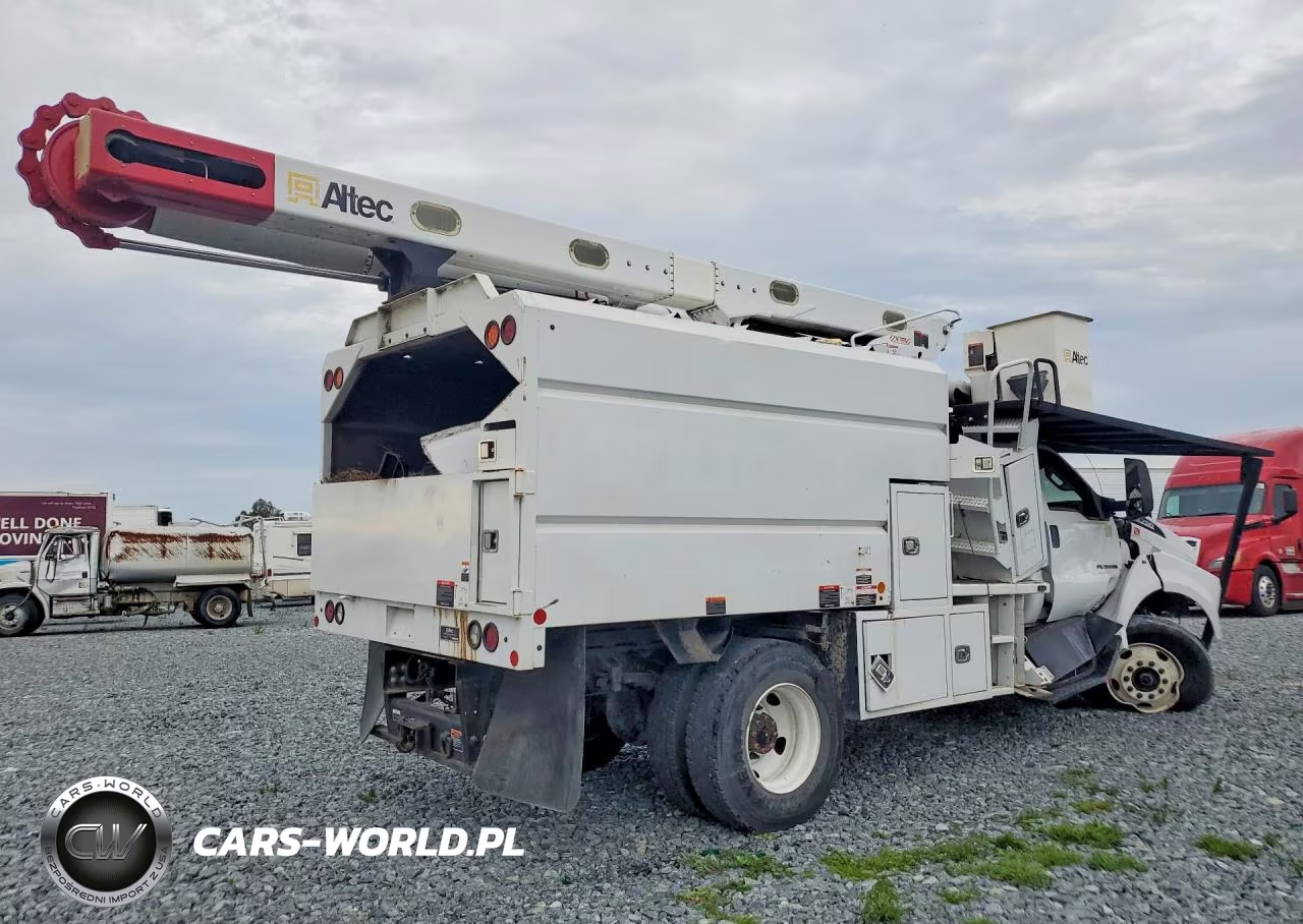2022 Ford F750 Super Duty Forestry Bucket Truck VIN:1FDNF7DCXNDF00292 - 3
