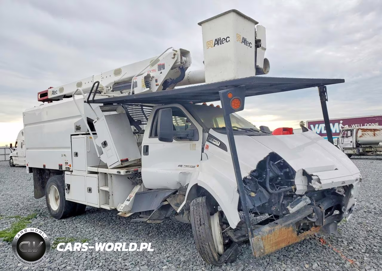 2022 Ford F750 Super Duty Forestry Bucket Truck VIN:1FDNF7DCXNDF00292 - 4