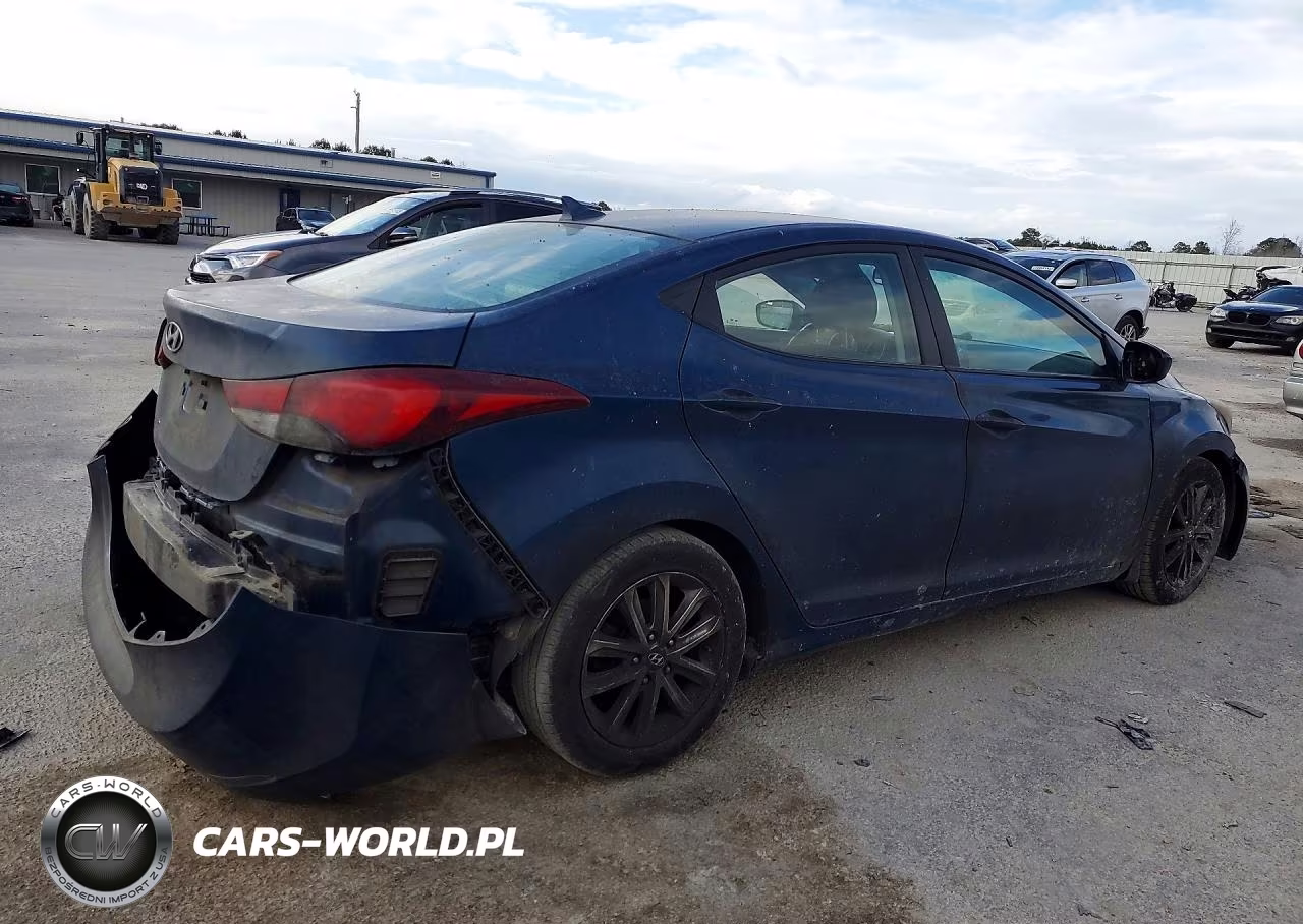 2016 Hyundai Elantra Se VIN:KMHDH4AE7GU480631 - 3