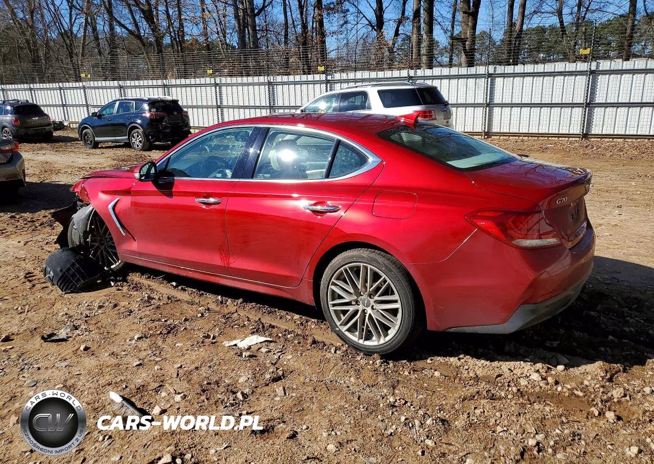 2020 Genesis G70 VIN:KMTG64LA7LU056637 - 2