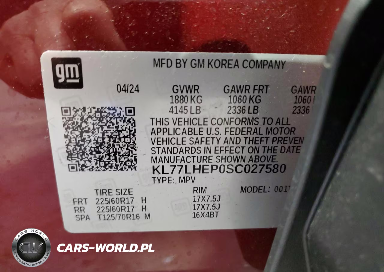 2025 Chevrolet Trax 1Lt VIN:KL77LHEP0SC027580 - 13