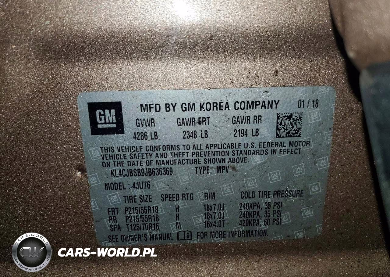 2018 Buick Encore Preferred Ii VIN:KL4CJBSB9JB636369 - 14