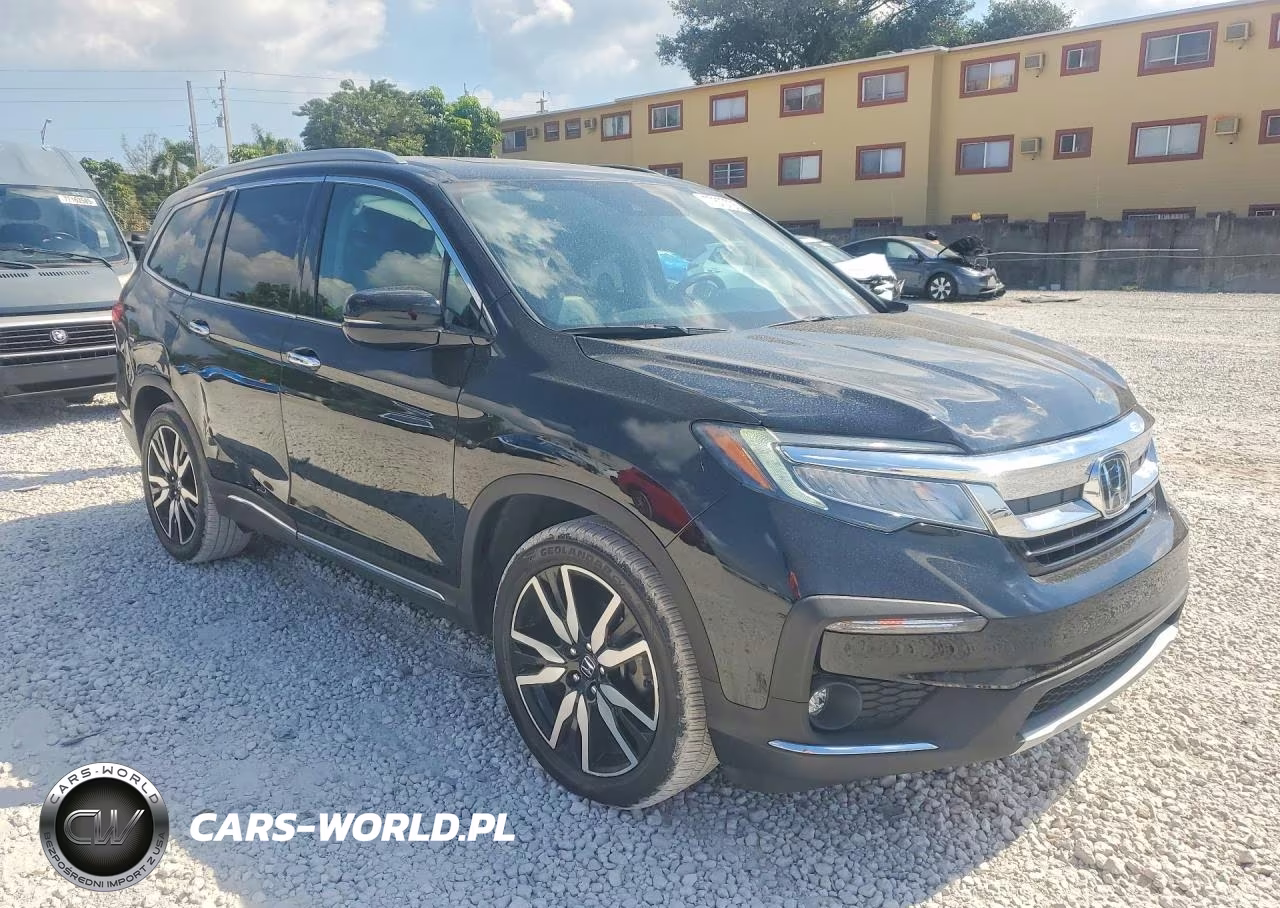 2022 Honda Pilot Touring VIN:5FNYF5H62NB020203 - 4