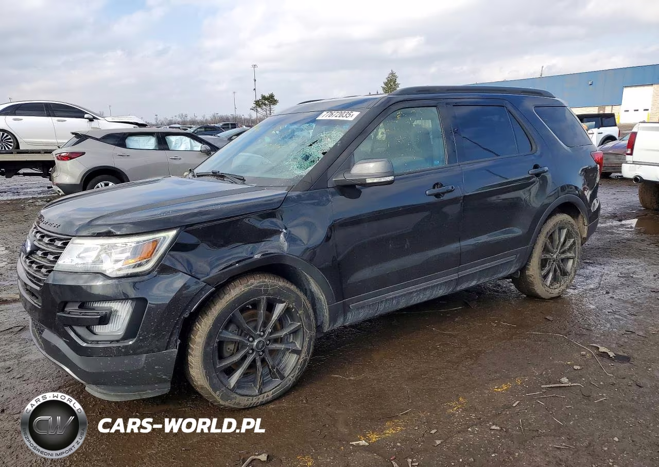 2017 Ford Explorer Xlt VIN:1FM5K7DH3HGD16421 - 1