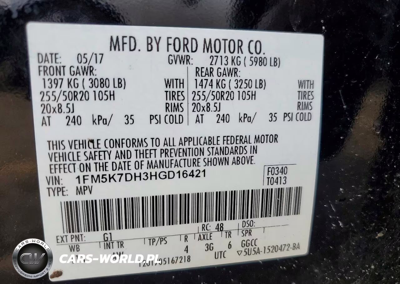 2017 Ford Explorer Xlt VIN:1FM5K7DH3HGD16421 - 13