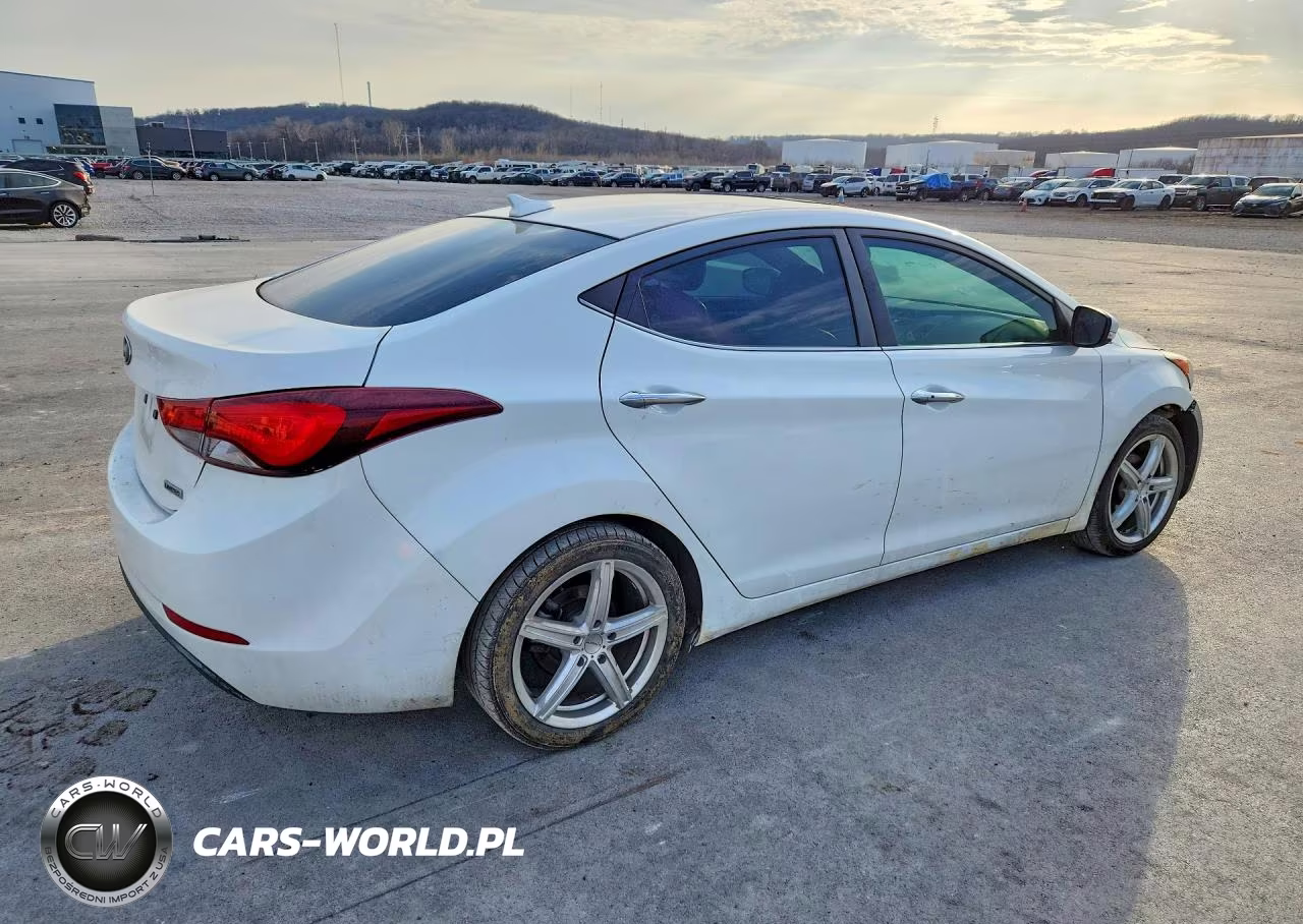 2014 Hyundai Elantra Limited VIN:5NPDH4AE4EH489623 - 3