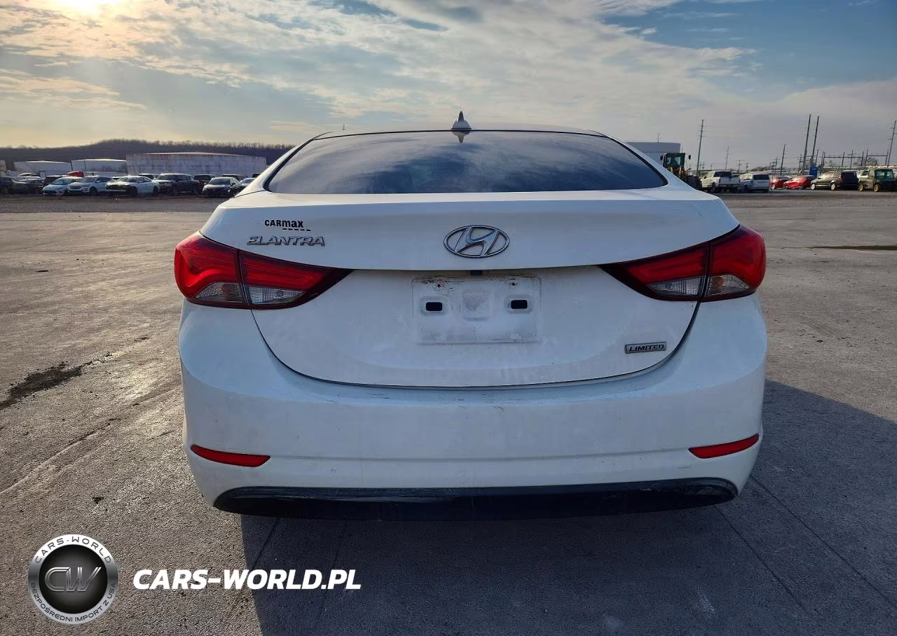 2014 Hyundai Elantra Limited VIN:5NPDH4AE4EH489623 - 6