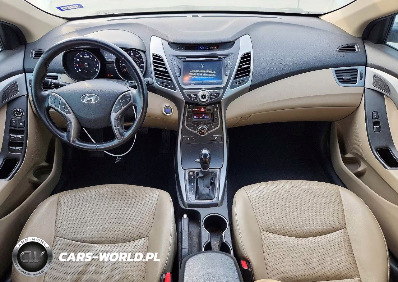 2014 Hyundai Elantra Limited VIN:5NPDH4AE4EH489623 - 8