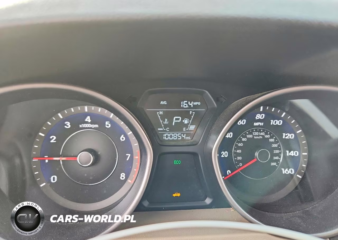 2014 Hyundai Elantra Limited VIN:5NPDH4AE4EH489623 - 9