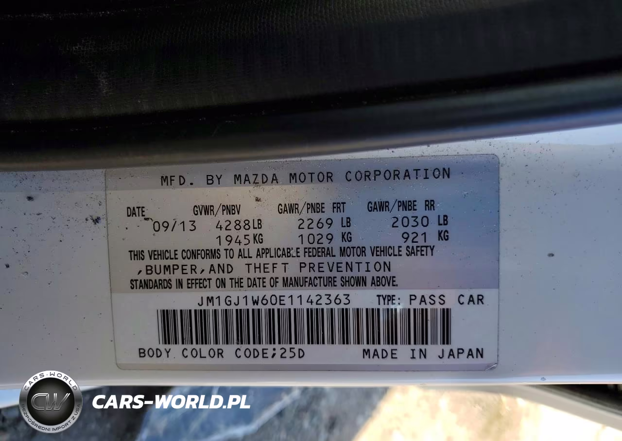 2014 Mazda 6 Grand Touring VIN:JM1GJ1W60E1142363 - 12
