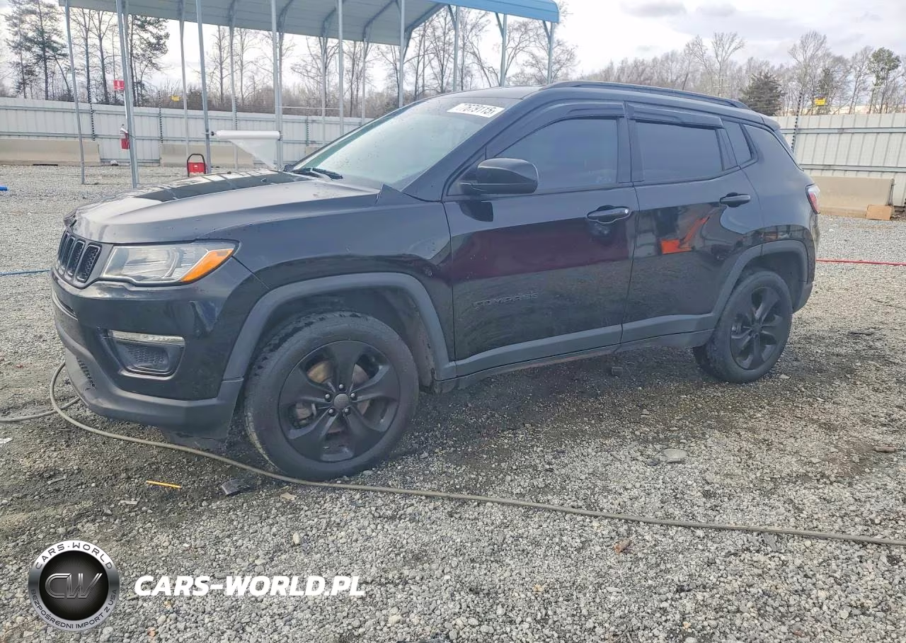 2021 Jeep Compass Latitude VIN:3C4NJDBB7MT573012 - 1
