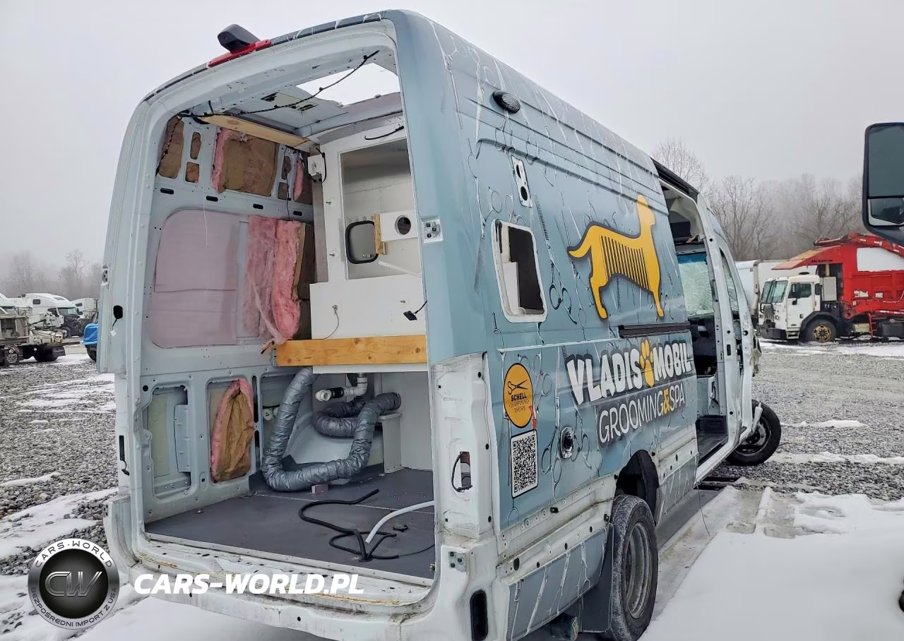 2024 Mercedes Benz Sprinter 3500 Xd Utility - Service Van VIN:W1W8NC3Y4RT175679 - 3