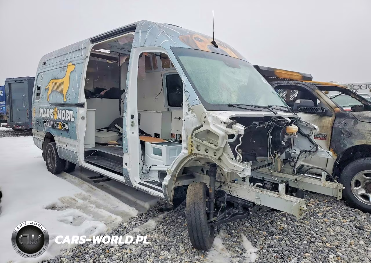 2024 Mercedes Benz Sprinter 3500 Xd Utility - Service Van VIN:W1W8NC3Y4RT175679 - 4
