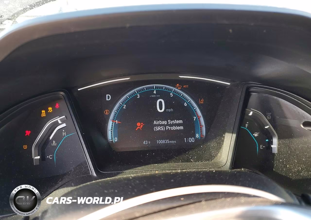 2019 Honda Civic Lx VIN:2HGFC2F63KH573046 - 9