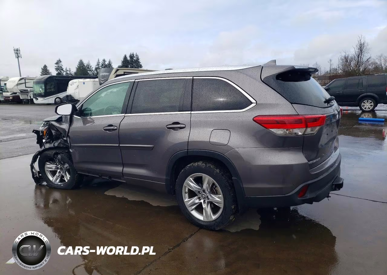 2017 Toyota Highlander Limited VIN:5TDDZRFH8HS440940 - 2