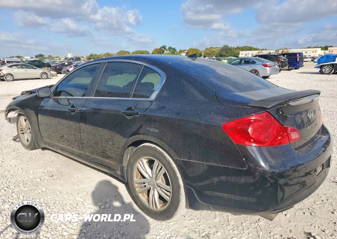 2012 Infiniti G37 Base VIN:JN1CV6AP6CM625807 - 2