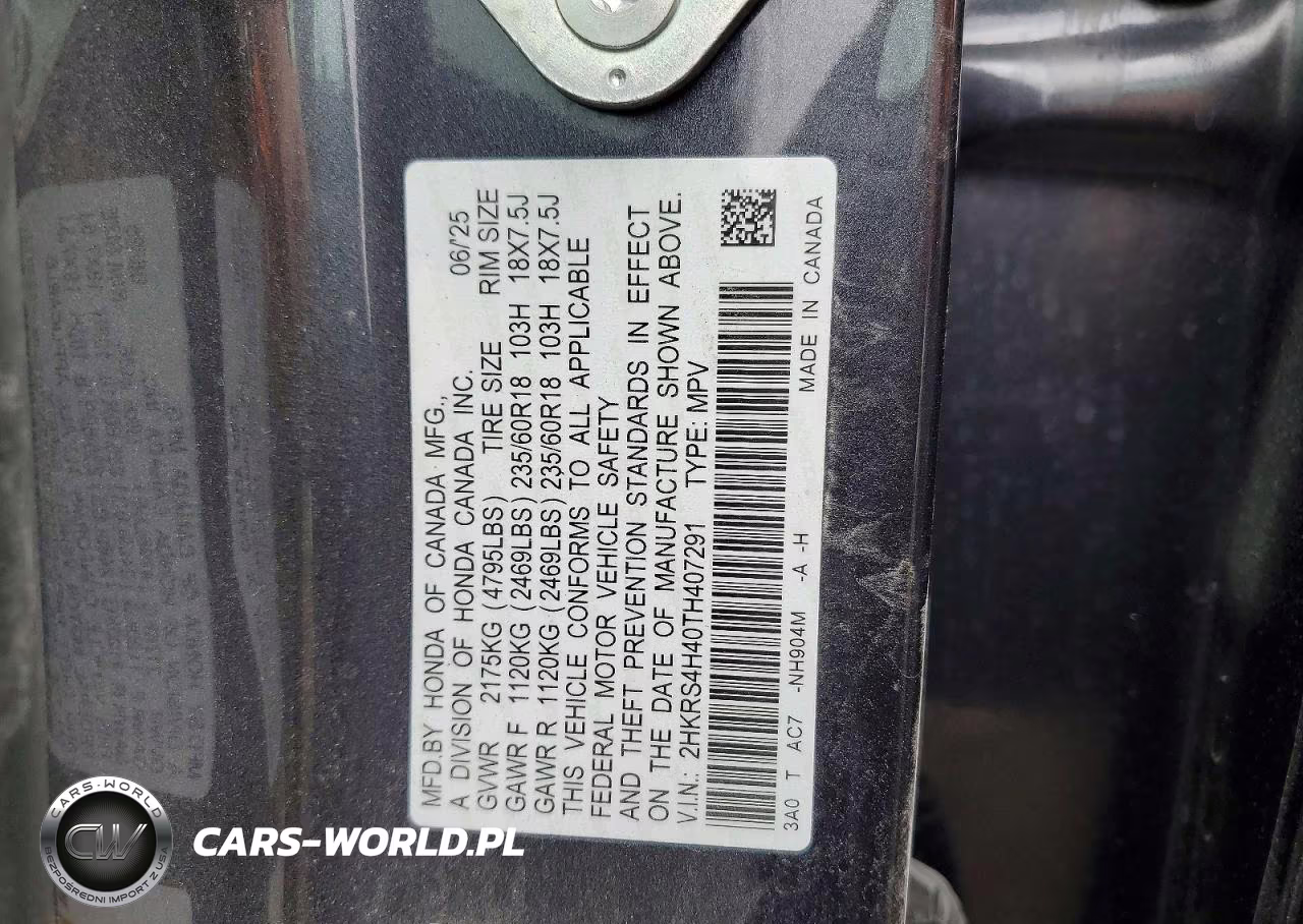 2026 Honda Cr-V Ex VIN:2HKRS4H40TH407291 - 14