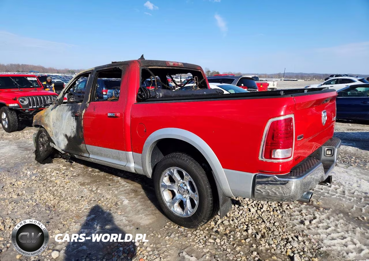 2014 Ram 1500 Laramie VIN:1C6RR7NT5ES295219 - 2