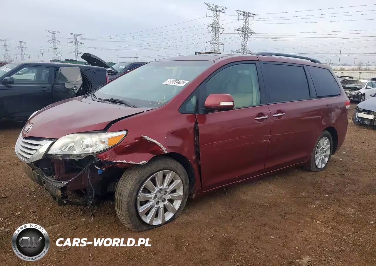 2014 Toyota Sienna Xle Limited 7-Passenger