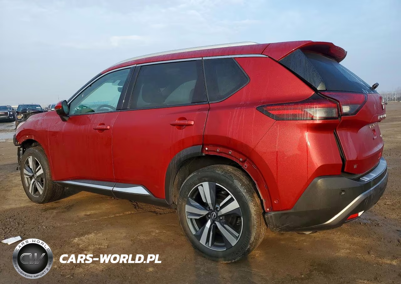 2022 Nissan Rogue Sl VIN:5N1BT3CB4NC727304 - 2