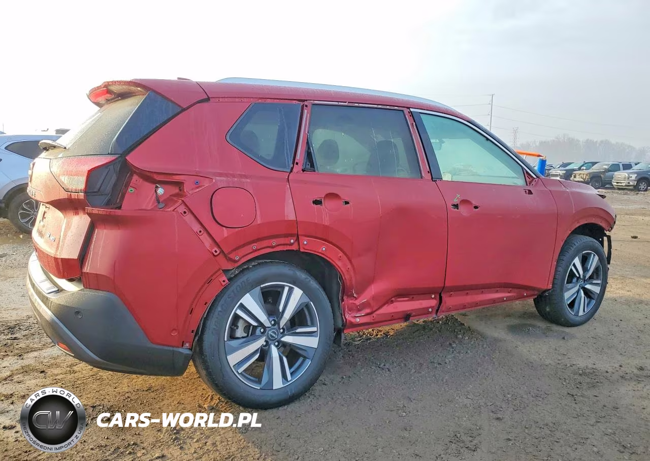 2022 Nissan Rogue Sl VIN:5N1BT3CB4NC727304 - 3