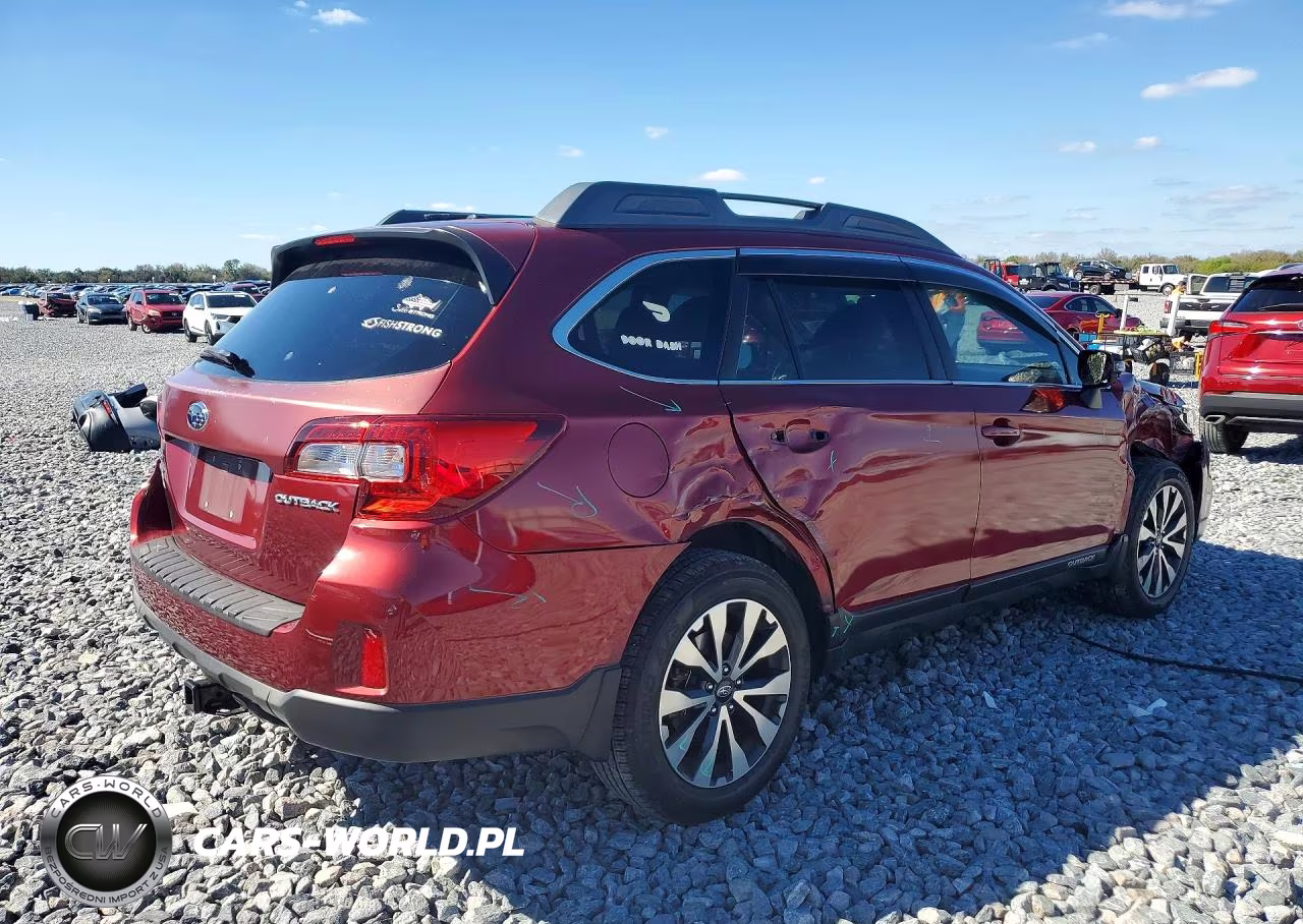 2015 Subaru Outback 2.5I Limited VIN:4S4BSBLC4F3243088 - 3