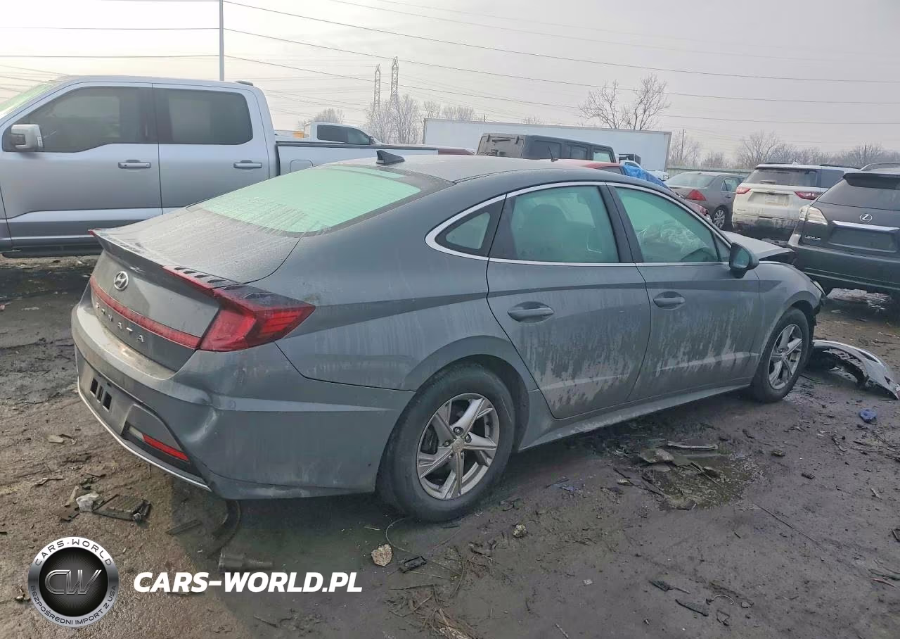2021 Hyundai Sonata Se VIN:5NPEG4JAXMH081159 - 3