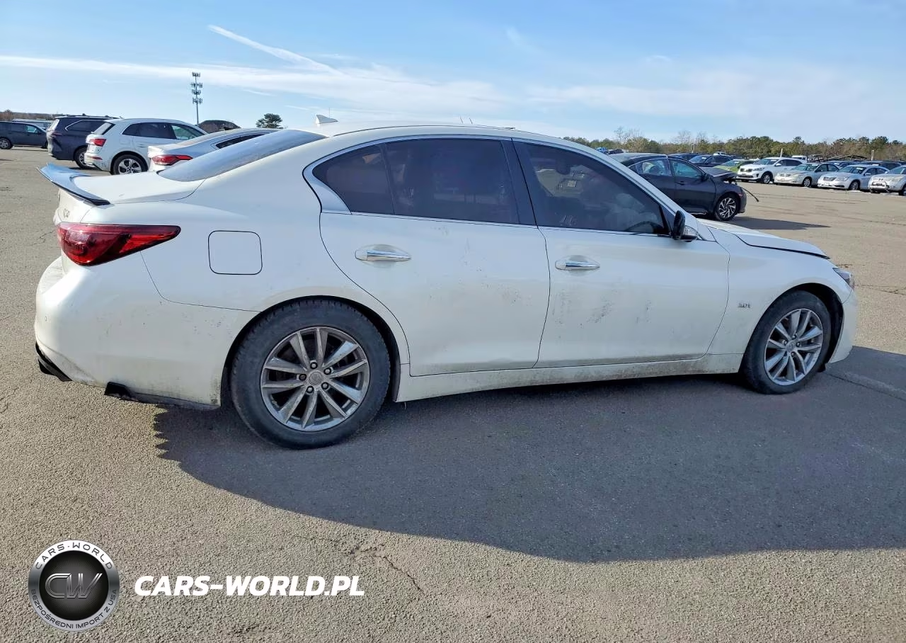 2018 Infiniti Q50 3.0T Luxe VIN:JN1EV7AR4JM440524 - 3