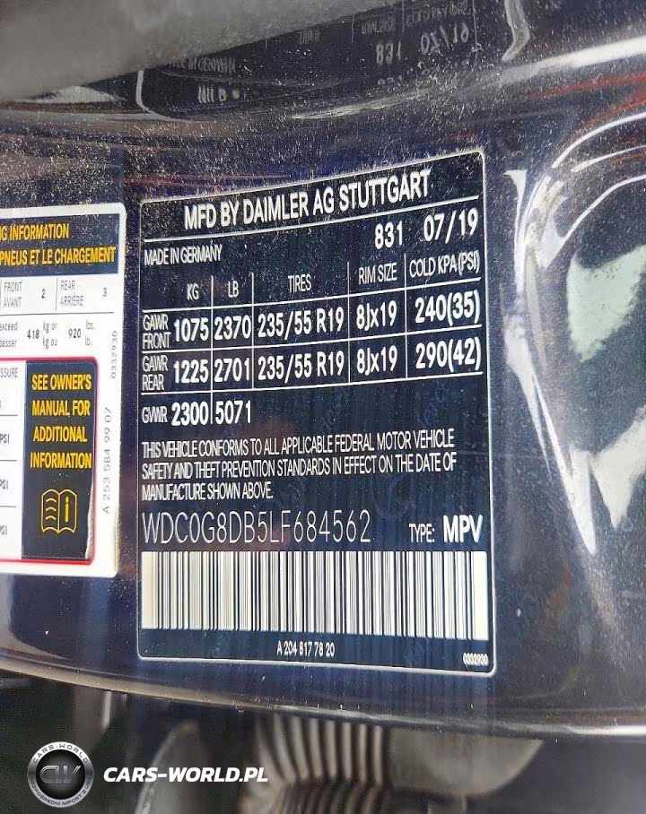 2020 Mercedes-Benz Glc 300 VIN:WDC0G8DB5LF684562 - 13