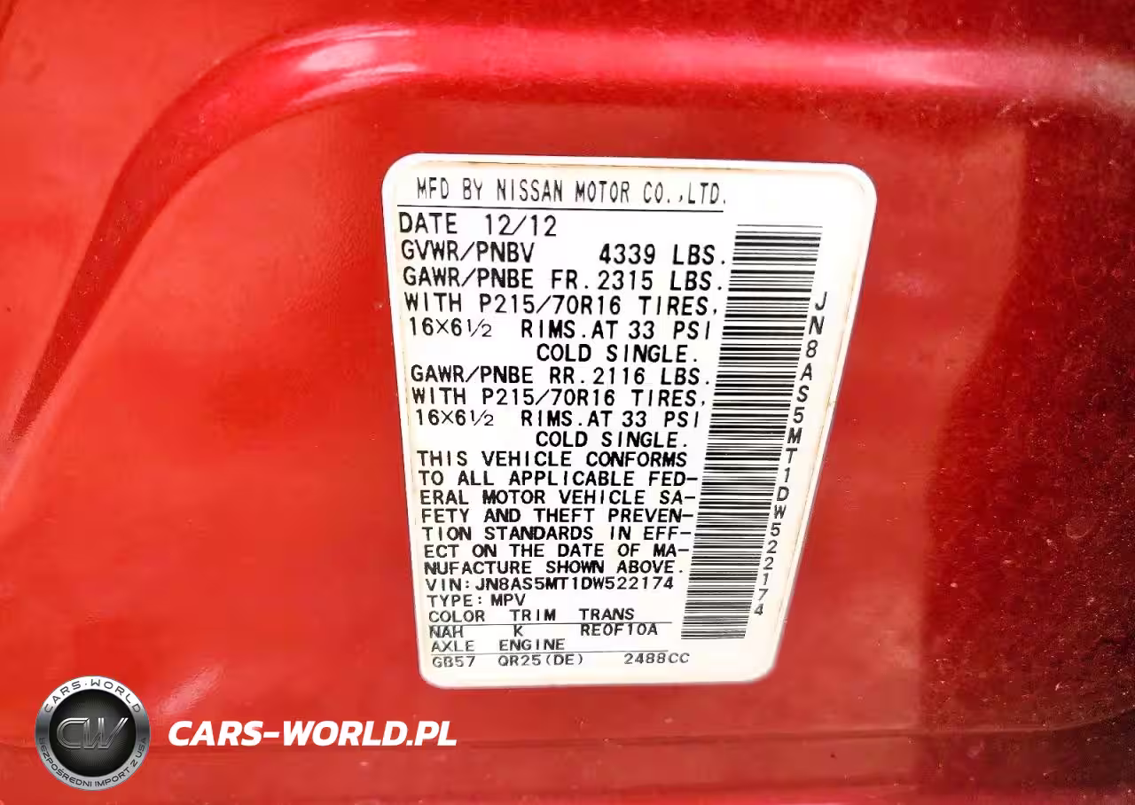 2013 Nissan Rogue S VIN:JN8AS5MT1DW522174 - 12