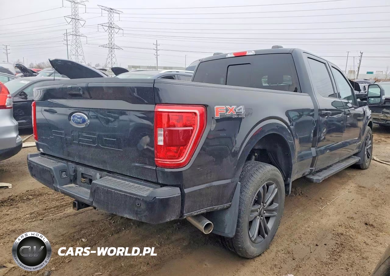 2023 Ford F150 Supercrew VIN:1FTFW1ED3PFA96160 - 3